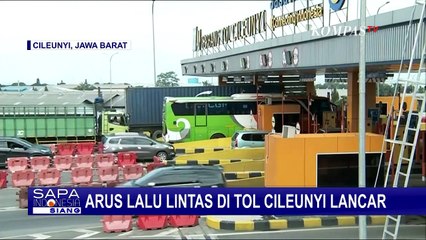 H-5 Jelang Lebaran, Arus Mudik di Gerbang Tol Cielunyi Masih Lancar