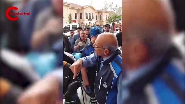 Enes Kara'nın intihar haberini duyuran gazeteci Faik Akgün zabıtalar tarafından darbedildi
