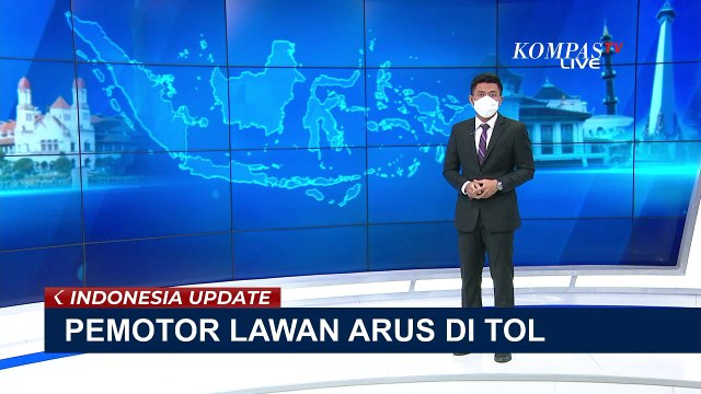 Waduh! Seorang Ibu Naik Motor Lawan Arah Masuk ke Tol Pekanbaru-Dumai