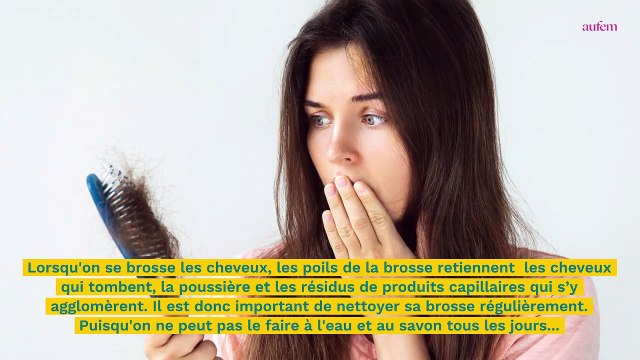 L’erreur à ne surtout pas faire avec sa brosse à cheveux et notre astuce hyper pratique