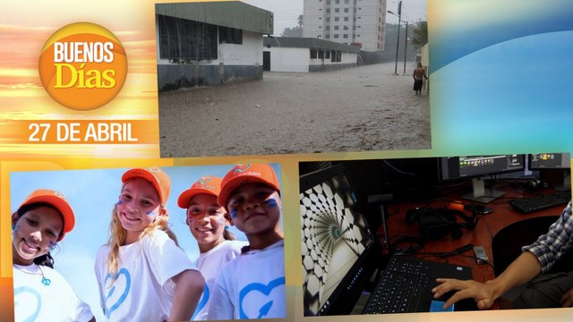 Noticias del Miércoles 27 de Abril - Lluvias azotan regiones de #Venezuela - Buenos Días