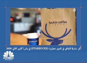 حرب القهوة بين Starbucks  و Luckin