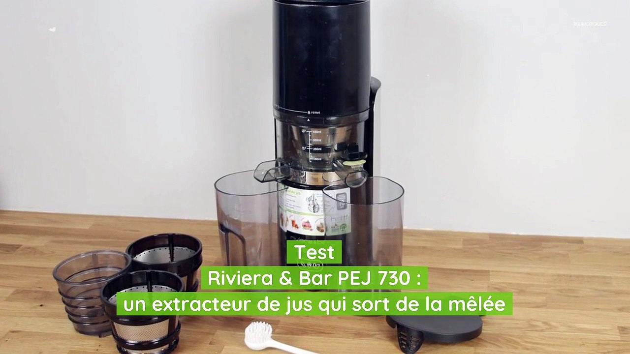 Test Riviera & Bar PEJ 730 : un extracteur de jus qui sort de la mêlée