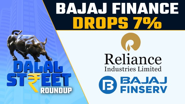 Stock Market: Sensex, Nifty fall on weak global cues, Bajaj Finance drops 7% post numbers | Oneindia