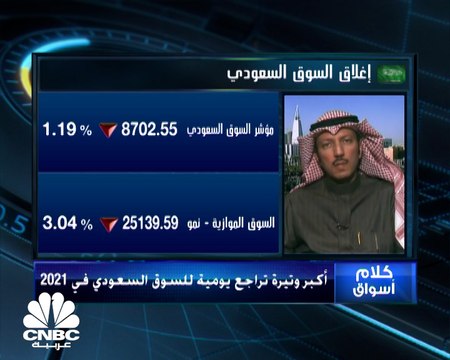 السوق السعودي يسجل أعلى وتيرة تراجع يومية في 2021