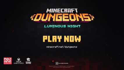 Minecraft Dungeons Luminous Night – Official Trailer Xbox