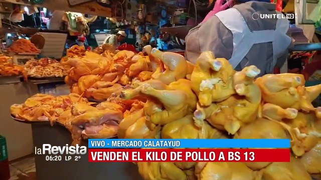 Sube al menos Bs 2 el precio del kilo de pollo en los mercados en Cochabamba