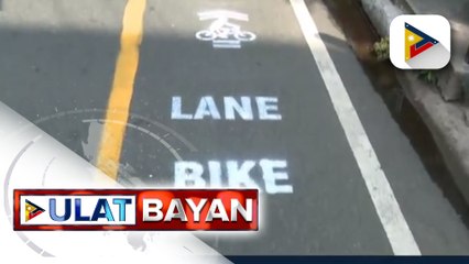 Dagdag na bike lanes sa NCR, pinasinayaan kanina