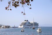 Bodrum'a Bahama bandıralı kruvaziyerle 237 turist geldi
