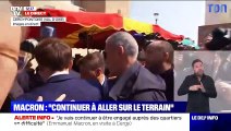 Emmanuel Macron victime de projectiles lors de son déplacement à Cergy-Pontoise