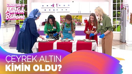 Tabak Bulma yarışmasını kim kazandı? - Zahide Yetiş ile Mutfak Bahane 27 Nisan 2022