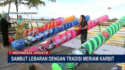 Warga Pontianak Bersiap Buat Meriam Karbit untuk Malam Takbiran