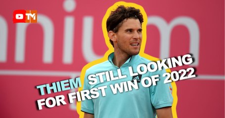 Thiem making progress but still not winning