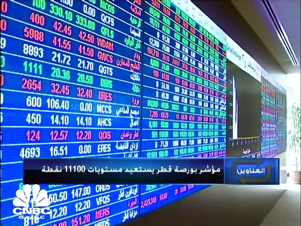 مؤشرات الأسواق الإماراتية تتراجع للجلسة الثالثة على التوالي  ومؤشر بورصة قطر يرتفع لأعلى مستوياته في أكثر من أسبوعين