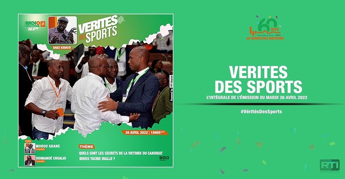 Vérités des sports du 26 avril 2022 par Brice Kouassi [ Radio Côte d'Ivoire ]