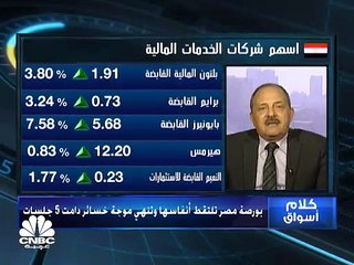 المصرية للاتصالات تتصدر مشهد تعافي بورصة مصر من خسائر حادة