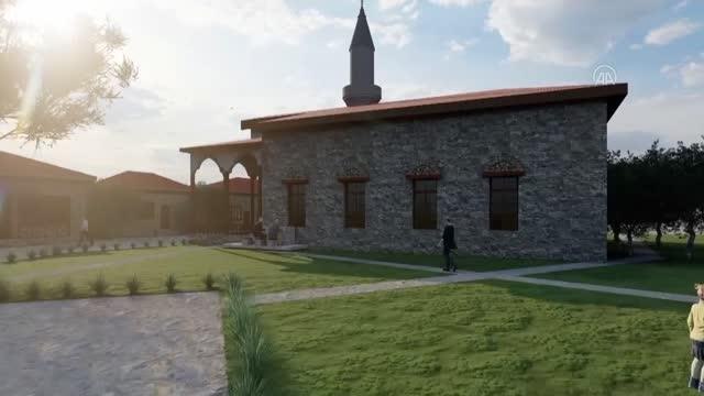 Gladyatörler kenti nin Osmanlı ve Cumhuriyet dönemi köy meydanı ayağa kaldırılıyor