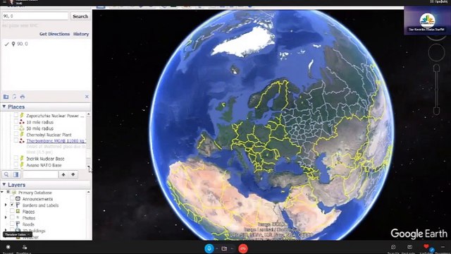 Οι πιθανοί πυρηνικοί στόχοι της Ρωσίας, μέσω δορυφορικών χαρτών. Εξηγεί ο καθηγητής Πυρηνικής Φυσικής Θ. Λιόλιος