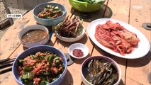 [자연 밥상] 자연인 표 100% 완벽 자급자족 비빔밥