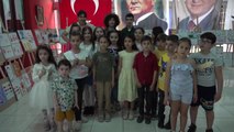 Hatay Büyükşehir Belediyesi Bünyesindeki Hatmek'te Çocuklardan Sergi