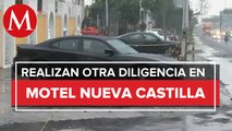 Fiscalía General de Justicia realiza nueva diligencia en motel Nueva Castilla