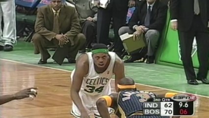 This Day in History: Jayson Tatum reacts to Paul Pierce's 3-pointer vs Pacers