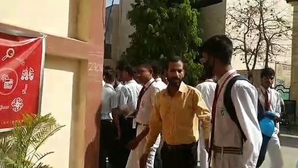 सीबीएसई बोर्ड व पांचवी की परीक्षा हुई शुरू