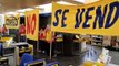 Encierro de los trabajadores de Correos en una sede de Las Palmas de Gran Canaria