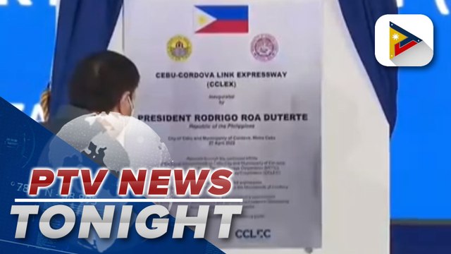 PRRD inaugurates Cebu-Cordova Link Expressway
