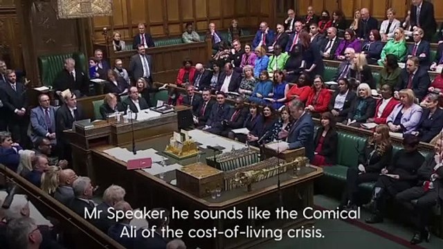 ‘Ostrich’ Boris Johnson has head in sand over cost of living, claims Labour - Watch