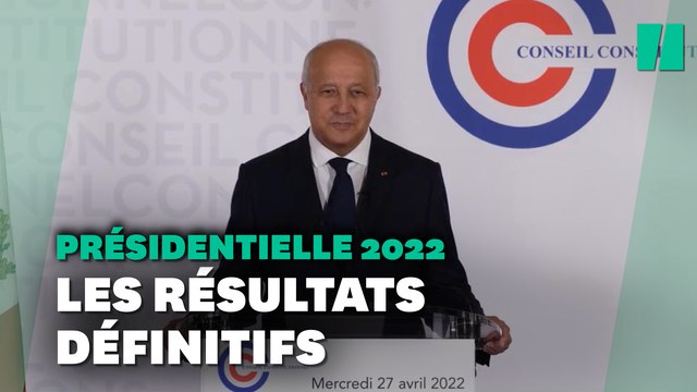 Présidentielle 2022 : la victoire d'Emmanuel Macron officialisée, les résultats définitifs dévoilés