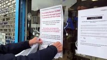 A closure notice has been issued at shops in Gravesend