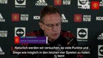 UCL-Quali? Rangnick: “Müssen realistisch sein”