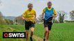 Meet the retired couple who have run and walked 8,000 miles EACH in the past four years