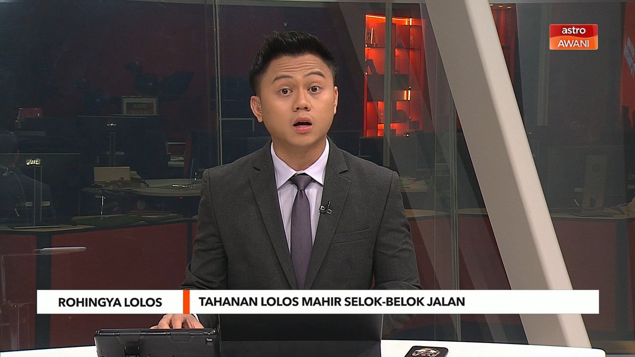 Rohingya Lolos | Tahanan lolos mahir selok belok jalan