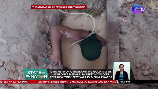 GMA Network, nagkamit ng gold, silver at bronze medals, sa prestihiyosong 2022 New York Festivals TV & Film Awards | SONA