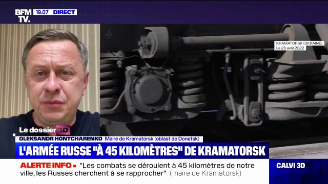 Ukraine: 45.000 habitants environ sont encore présents à Kramatorsk, selon le maire de la ville