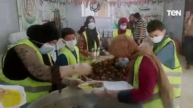 1400 وجبة .. أكبر وليمة لأفطار البسطاء من الصائمين من مطبخ الخير في ليلة القدر بالشرقية