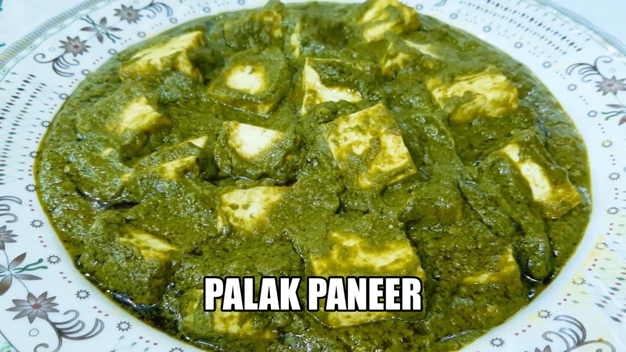 PALAK PANEERRECIPE