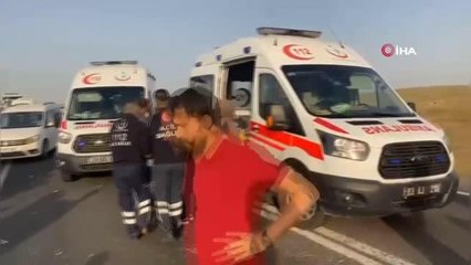 Şanlıurfa'da feci kaza: 2 ölü, 5 yaralı