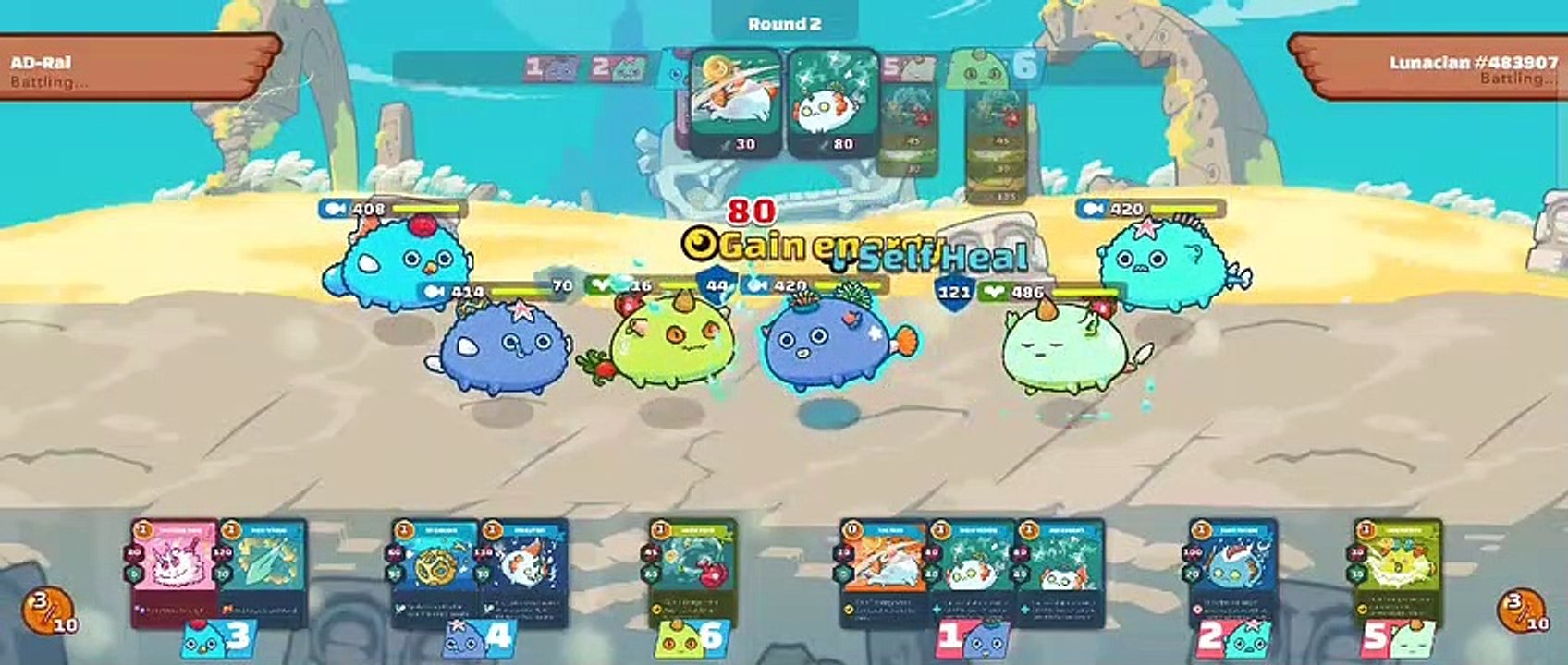 DMP TERMINATOR GAMEPLAY | AXIE INFINITY | TERMI VS BEAST