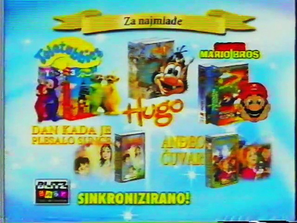 Rijetki crtići na hrvatskom: Popaj i sin (HR.sinkronizacija - VHS rip) + stare rijetke reklame za sinkronizirane stare crtiće - [uploadao Tomislav Vukelić]