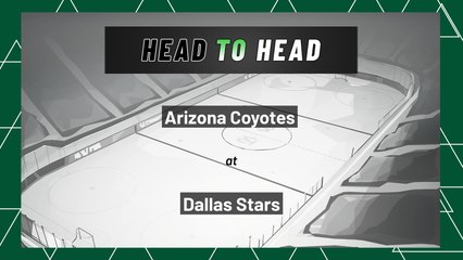 Arizona Coyotes At Dallas Stars: First Period Moneyline, April 27, 2022