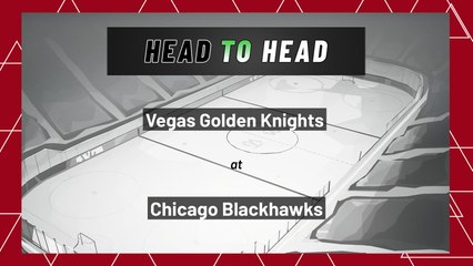 Vegas Golden Knights At Chicago Blackhawks: First Period Moneyline, April 27, 2022