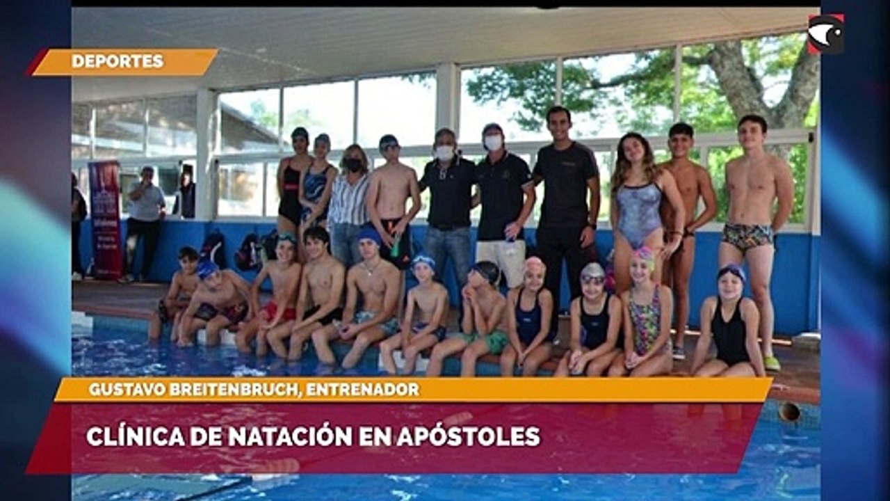 Clínica de natación en Apóstoles