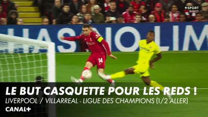 Centre-tir contré par Estupinan qui marque un CSC ! - Liverpool / Villarreal - Ligue des Champions