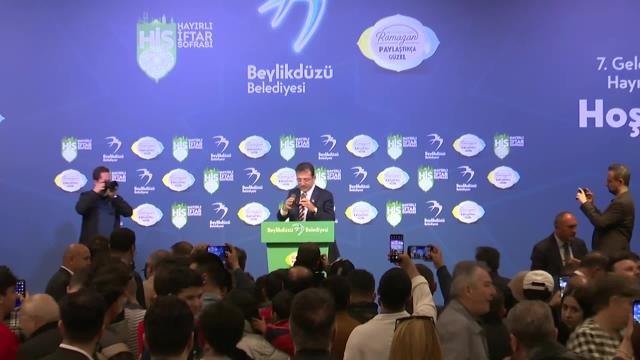 İmamoğlu: Kadir Gecesi'nde Bile, Ramazan Ayında Bile İftira ile Kumpas ile Bize Kötülük Düşünenlere Bile Allah Yardım Etsin