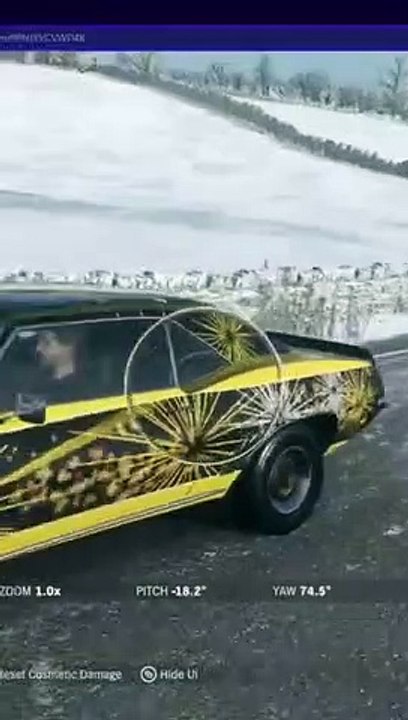 Forza Horizon 4 - 1969 Chevrolet Camaro Super Sport Coupe Showcase (Firework Design)