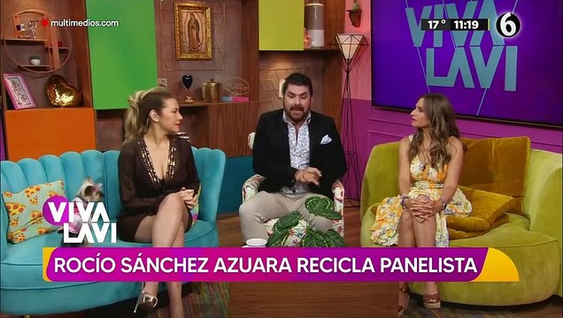 ¡Cacharon su farsa! Rocío Sánchez Azuara recicla panelista