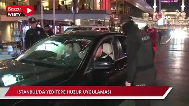 İstanbul’da bayram öncesi helikopter destekli Yeditepe Huzur Uygulaması